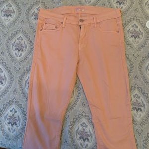 Stretchy Mother Cropped Jeans